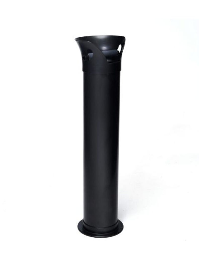 Rhino Coffee Gear - Thumpa Floor Standing Knock Tube, Commercial Coffee Waste Bin - Black - Image 1