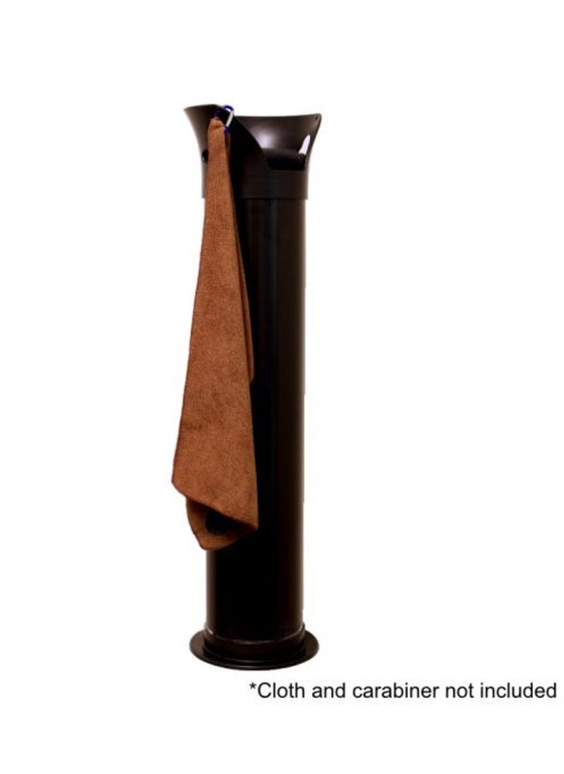 Rhino Coffee Gear - Thumpa Floor Standing Knock Tube, Commercial Coffee Waste Bin - Black - Image 1