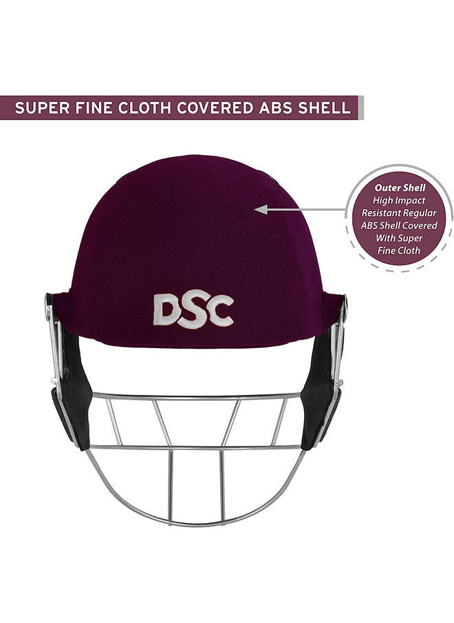 DSC SCUD Cricket Helmet | Size: Small | For Men & Boys | Fixed Spring Steel Grill | Adjustable Back Support Strap | Removable and washable sweatband | Lightweight  - Image 4