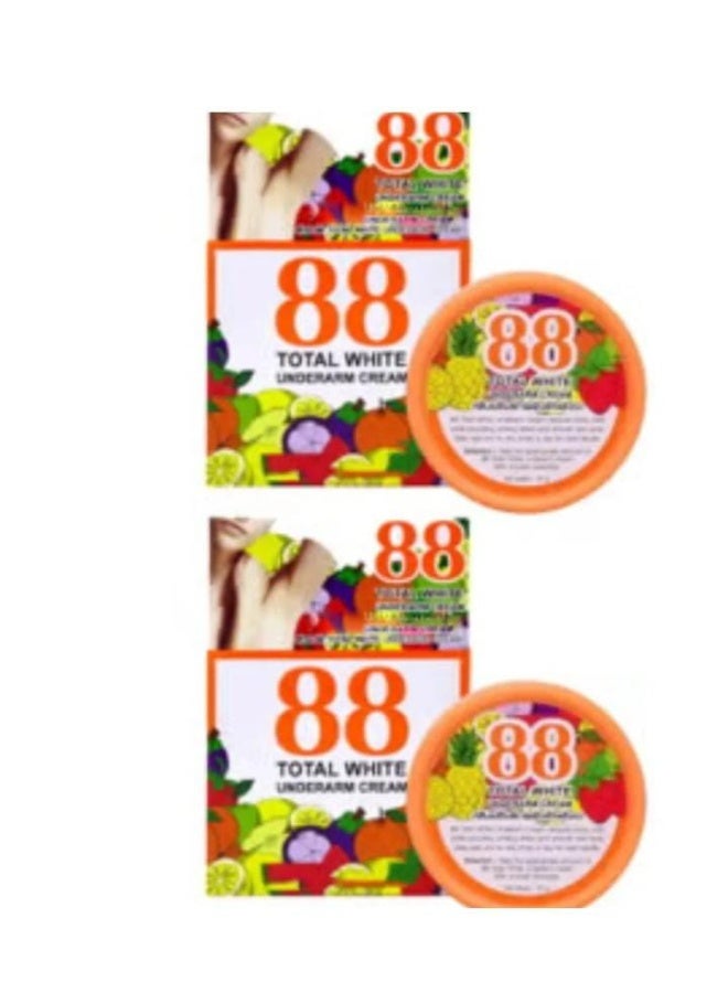 توتال وايت 88 كريم توتال وايت تحت الإبط 2قطع