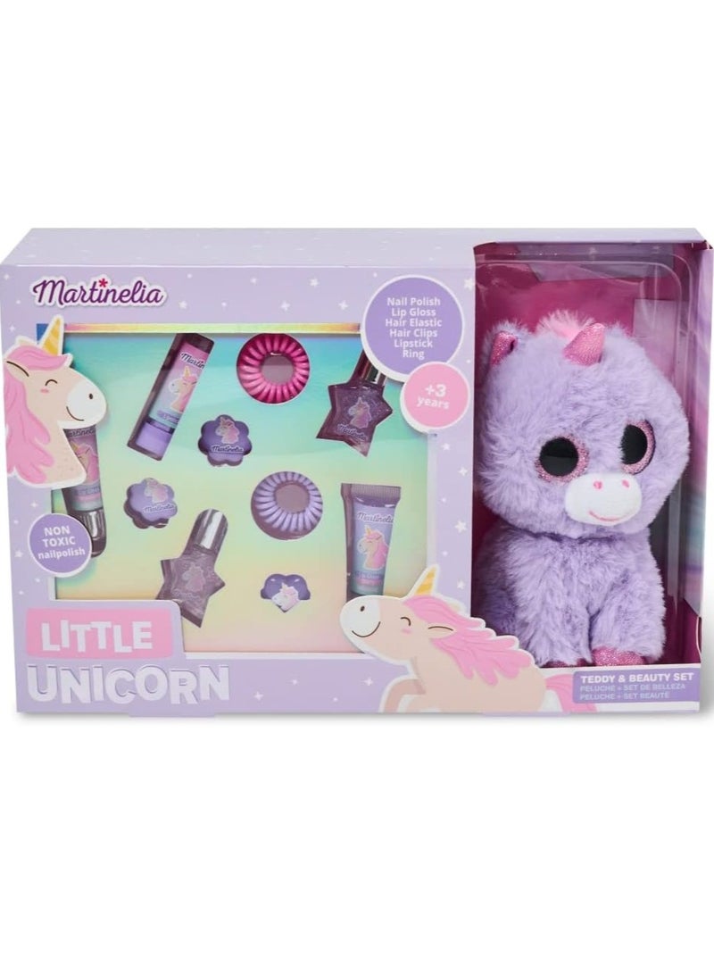 Martinelia Little Unicorn Teddy And Beauty Set - Image 1