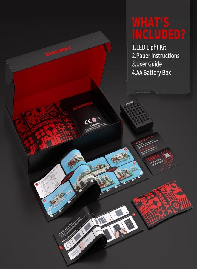 BRIKSMAX 2.0 Light Kit for Botanical Garden - Innovative Lighting Kit Compatible with Lego Ideas 21353 - Image 4