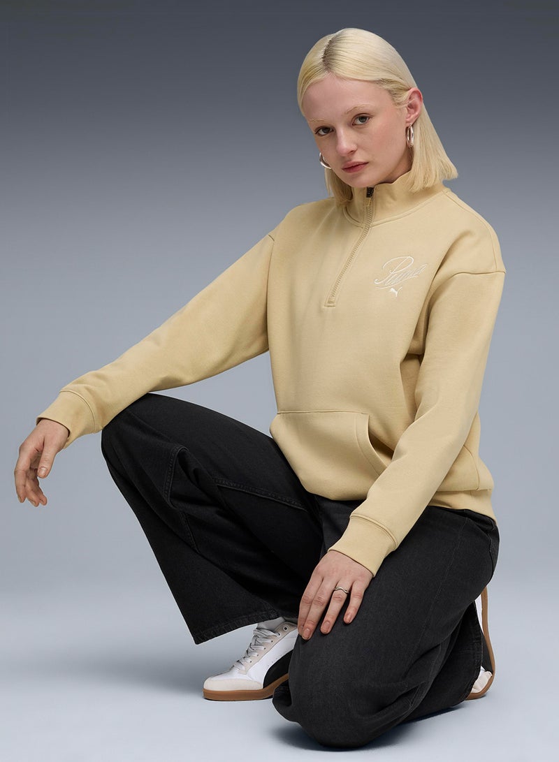 PUMA Essential Script Logo Sweatshirt  - Image 3
