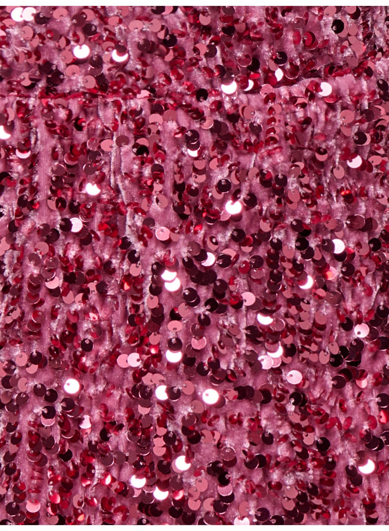 ONLY Girl's Confidence Life Sequin Jersey Skirt - Image 3