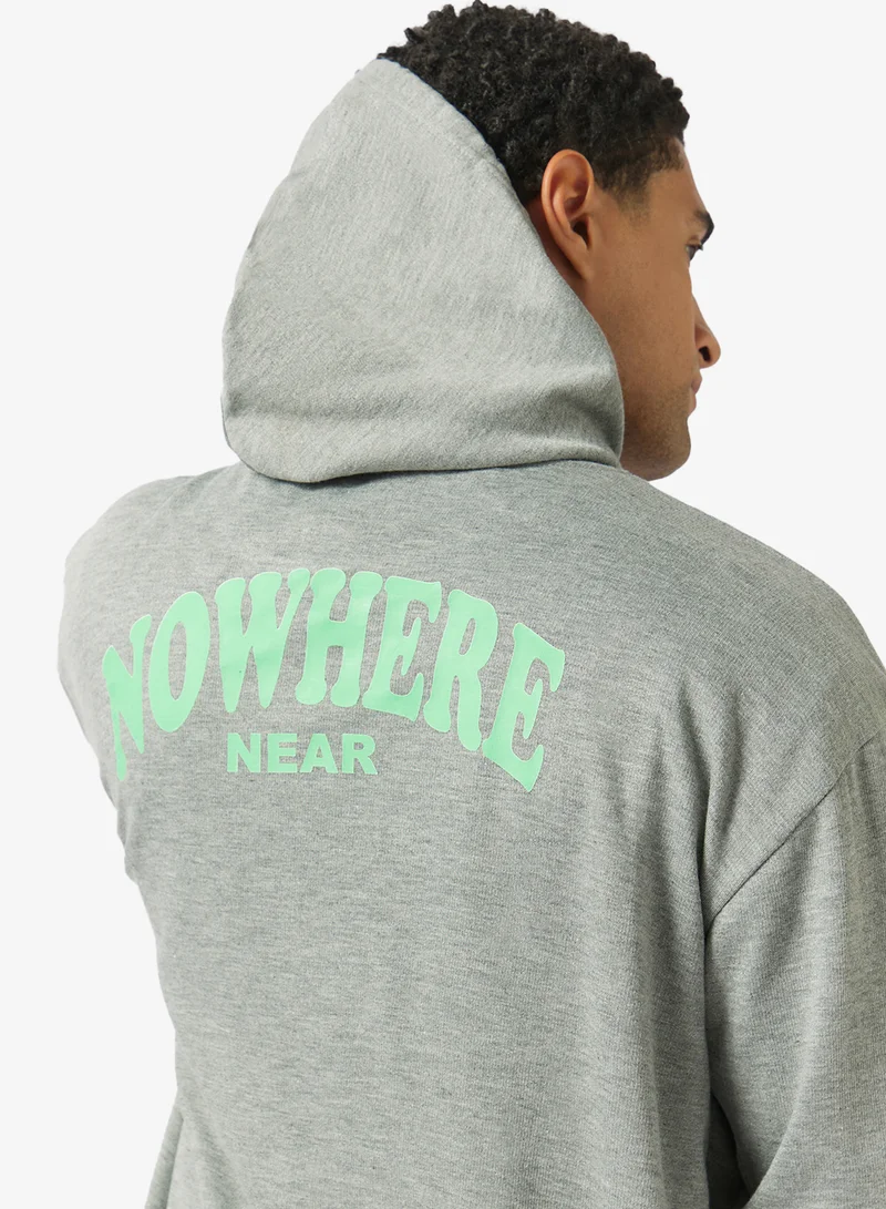 Seventy Five  Graphic Pullover Hoodie for Men | Best Price UAE