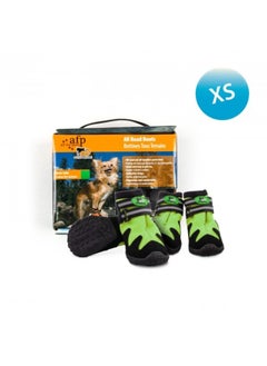 all for paws Outdoor Dog Shoes Green XS  - Image 1