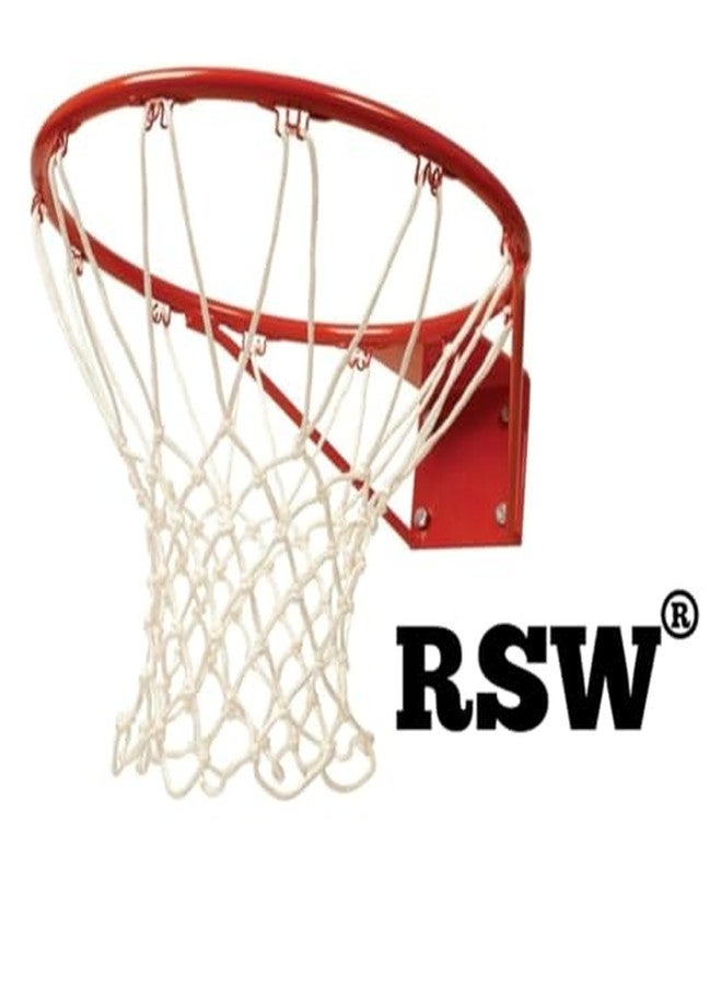آر إس دابليو شبكة كرة سلة RSW، ملمس حريري، أحمر وأزرق - Image 3