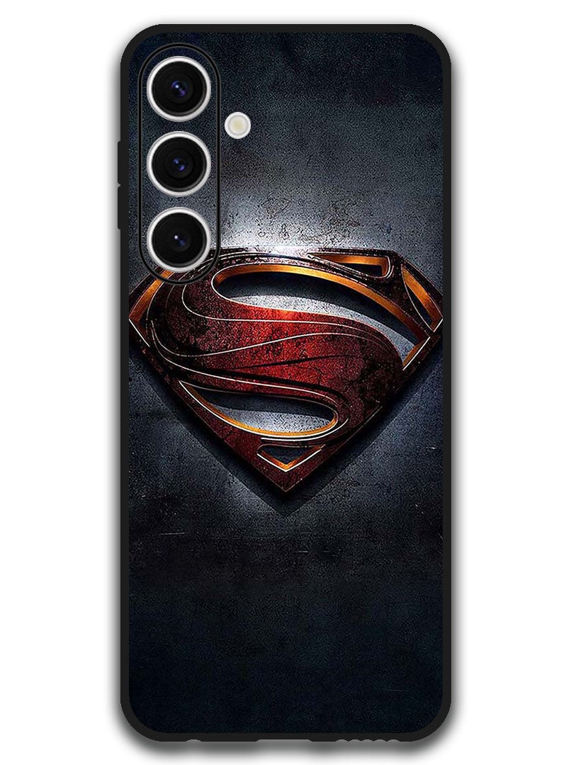 Theodor Protective Case Anti Scratch Shock Proof Bumper Cover For Samsung Galaxy S24 FE Supe Man - Image 1