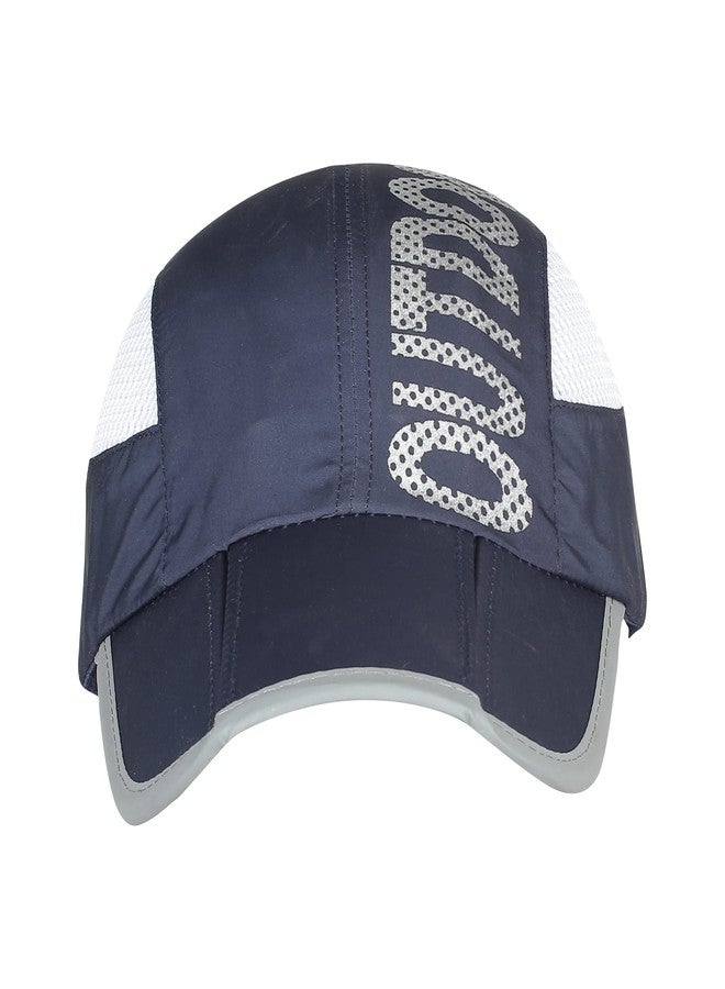 iSWEVEN Printed Summer Breathable Mesh Baseball Cap Quick Drying Hats for Men Outdoor Light Weight UV Protection Cap (Blue, 8011B) - Image 2