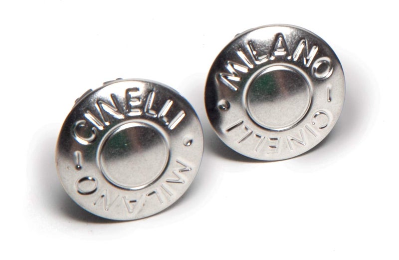 Cinelli Milano Anodized Handlebar Plugs, Silver - Image 1