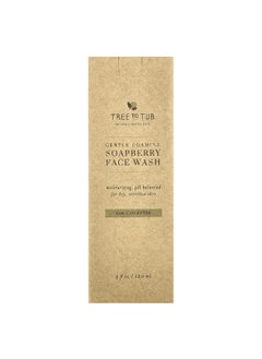 Tree to Tub Tree To Tub, Soapberry Gentle Foaming Face Wash, For Dry, Sensitive Skin, Raw Unscented, 4 fl oz (120 ml)  - Image 2