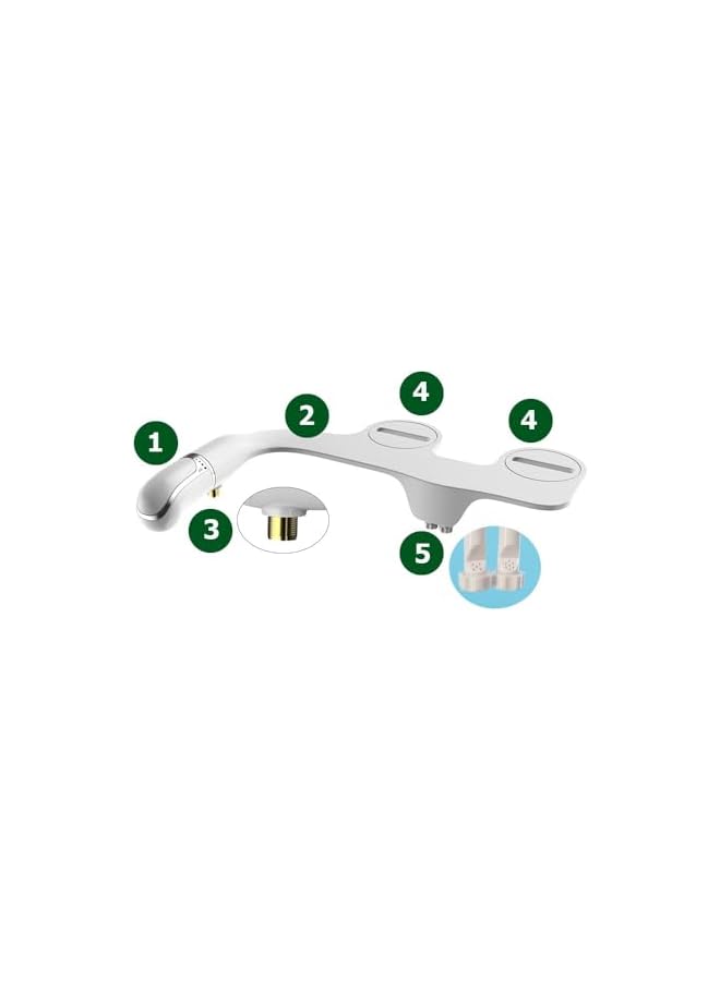 The Bros Super Slim Cold Water Bidet Attachment - Image 2