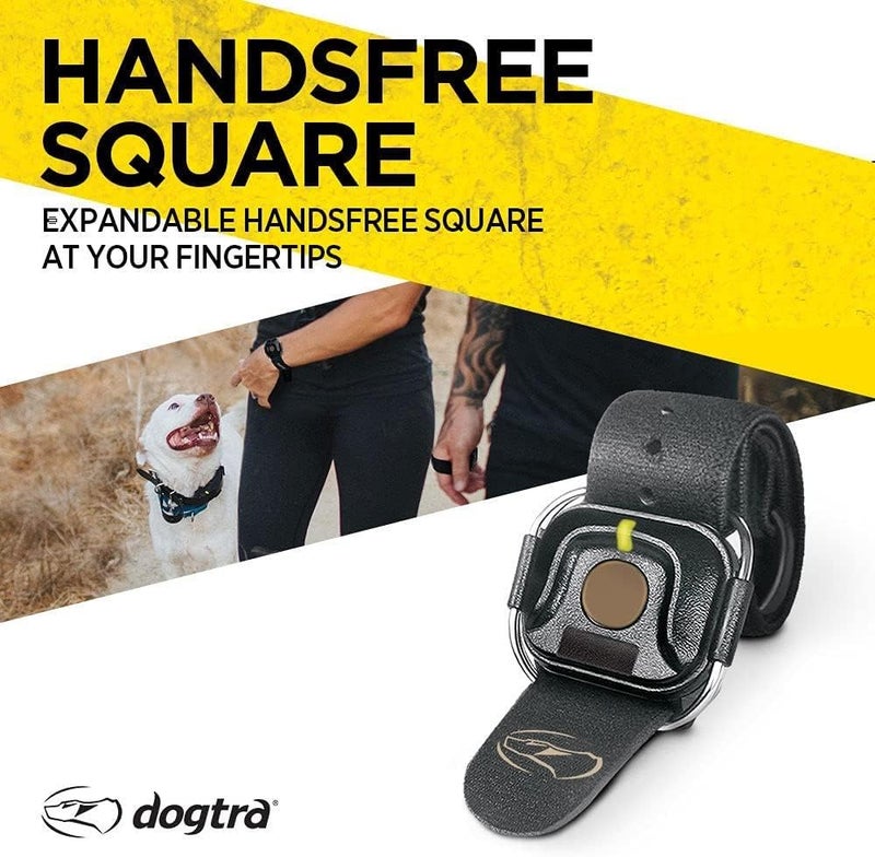 Dogtra HANDSFREE Square Expandable Remote Dog Training Device for Discreet Control Ergonomic Compatible with HANDSFREE Plus Models - Image 2