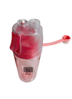 EZ Life EZ Life Drink Some Spray Some Mist Bottle - 400ml - Pink - Markers for Kids, School Boys, Girls, Sports Water Bottles, Home, Kitchen, Travel Bottle, Office Bottle, Easy-to-use - Pack of 1  - Image 2