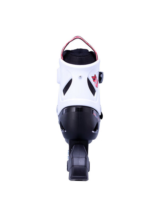 Cougar Adult Adjustable Size Roller Skates, Inline Skates, Black And Red, Size M - Image 5