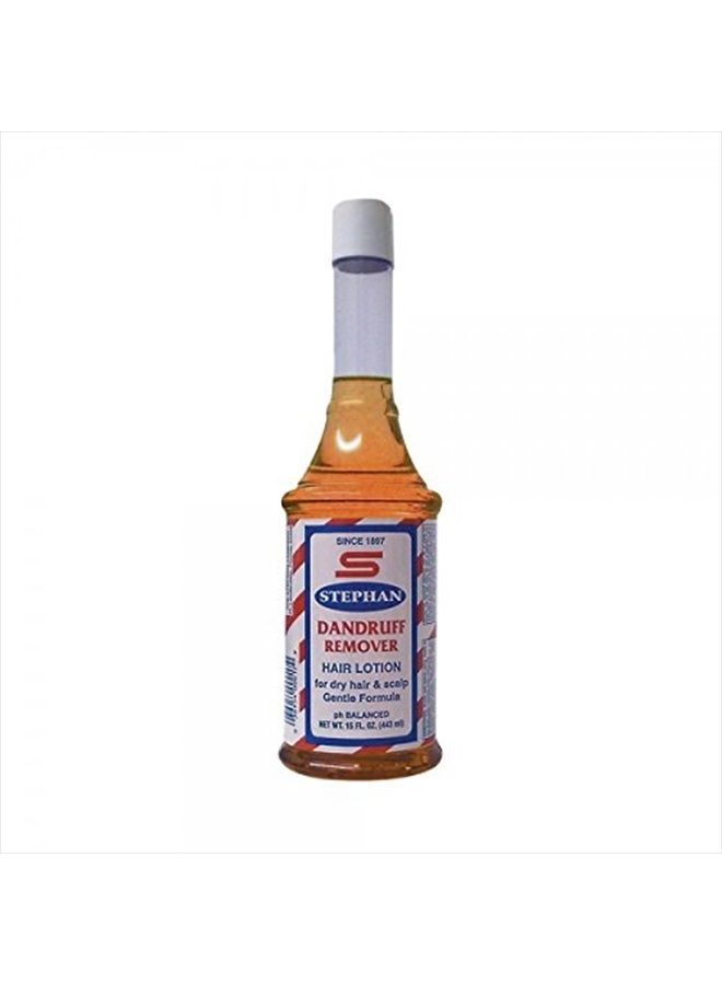 Stephans - Dandruff Remover Plain For Normal / Oily Hair & Scalp 15 Oz.