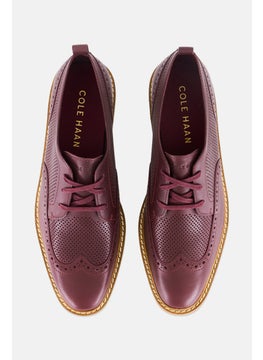COLE HAAN Women Lace Up Casual Shoes, Maroon  - Image 2