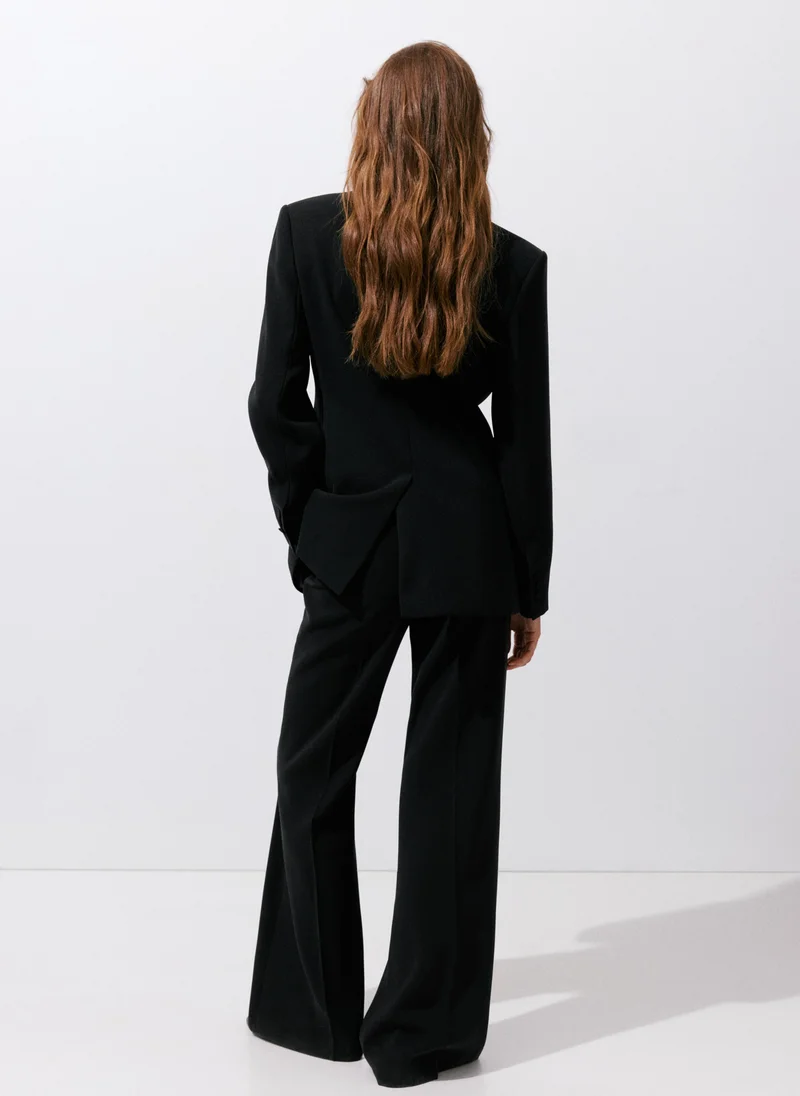 Mango High-Waist Suits Trousers
