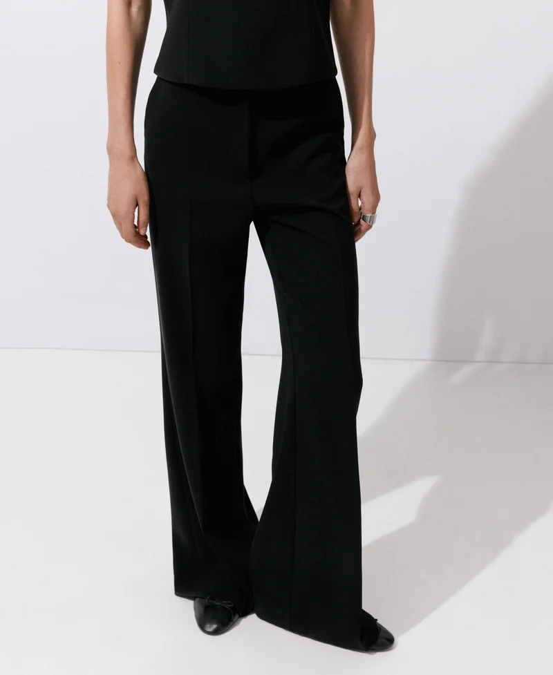 Mango High-Waist Suits Trousers