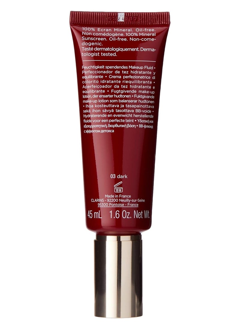 CLARINS - Clarins Bb Skin Detox Fluid SPF 25 Number 03 Dark 45 ml - Image 1