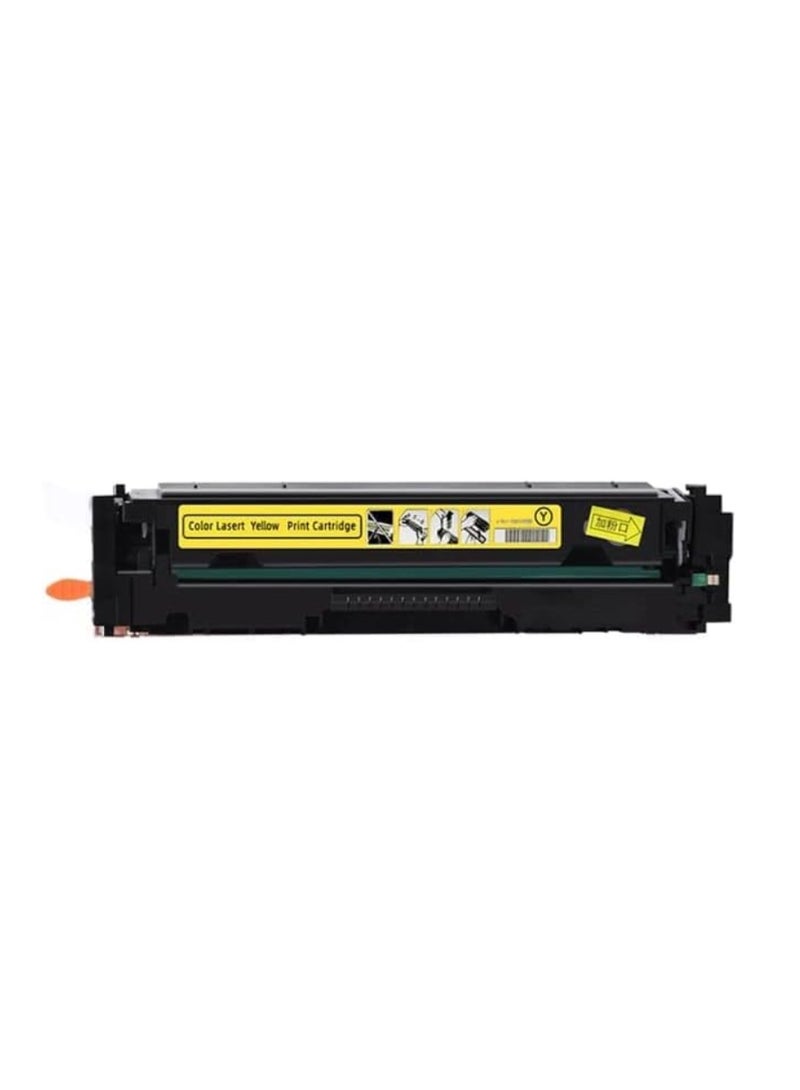 Reacon 203A CF542A مع شريحة تحديث خراطيش الحبر متوافقة مع HP Color Laserjet Pro MFP M281fdw M281fdn M281cdw M280nw M254nw M254d (CF542A أصفر) - Image 1