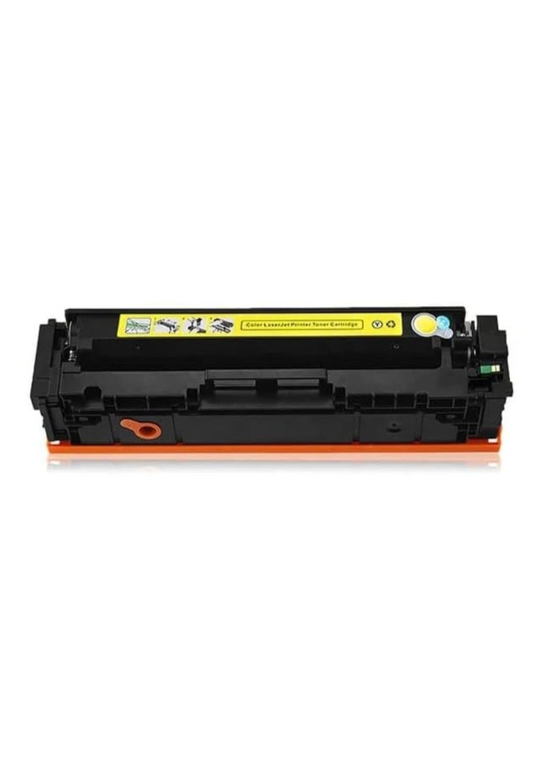 Reacon 203A CF542A مع شريحة تحديث خراطيش الحبر متوافقة مع HP Color Laserjet Pro MFP M281fdw M281fdn M281cdw M280nw M254nw M254d (CF542A أصفر) - Image 2