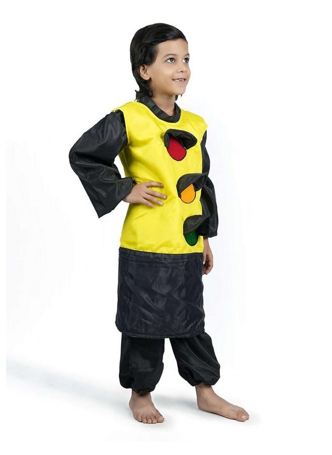 بوك ماي كوستيوم - زي تنكري لإشارة المرور من BookMyCostume للأطفال من عمر 8 إلى 10 سنوات - Image 1