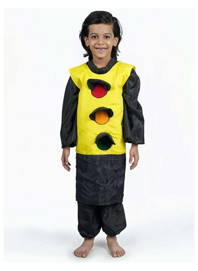 بوك ماي كوستيوم - زي تنكري لإشارة المرور من BookMyCostume للأطفال من عمر 8 إلى 10 سنوات - Image 1