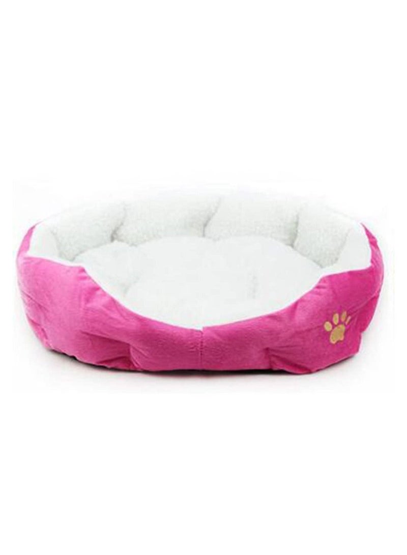 MARGOUN Dog Bed Pet Cat Bed Soft Fluffy Cushion Bed Comfortable and Washable Pet Mattress 40x45cm Pink - Image 4