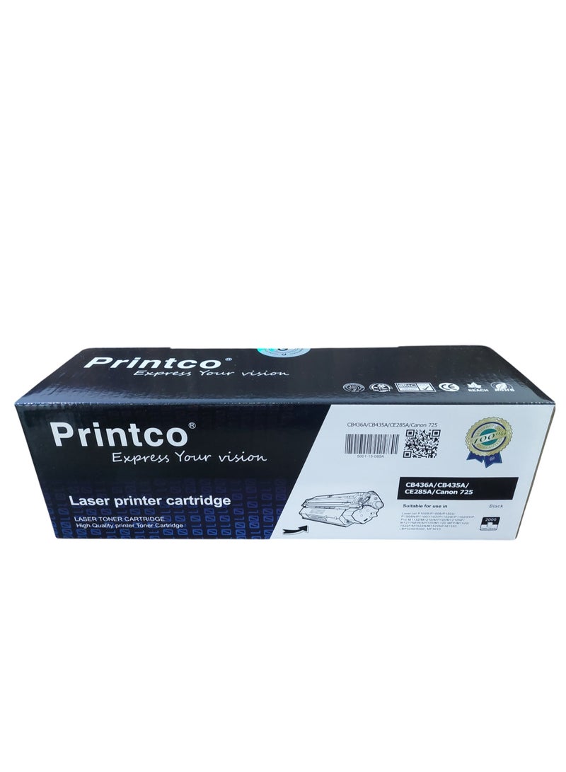 برينتكو حبر CE285A/85A للاستخدام في طابعات HP LASERJET P1002/1003/1004/1005/1006/1009/M1130/1132/1134/1136/1137/1138/1139/1210/1212/1214/1217/1219 P1102/P1505/M1120/1522/ CANON LBP3250/3010/3018/3050/3100/3108/3150/6000/6020/6030/MF3010 - Image 3