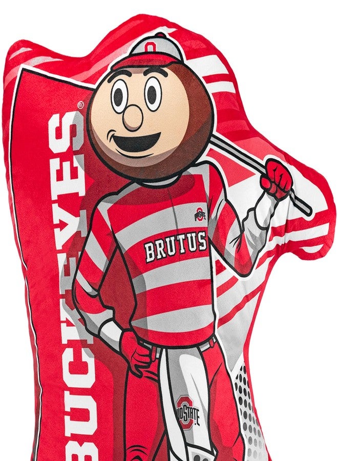 Bleacher Creatures Ohio State Brutus The Buckeye 24" Mascot Sideline Pal - Plush Toy - Image 5