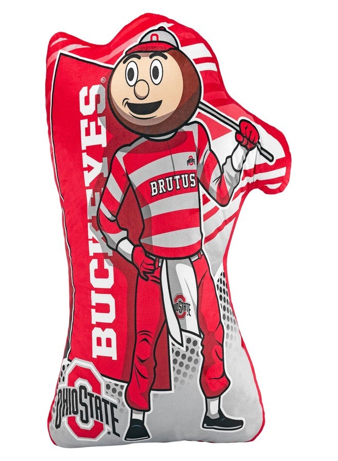 Bleacher Creatures Ohio State Brutus The Buckeye 24" Mascot Sideline Pal - Plush Toy - Image 1