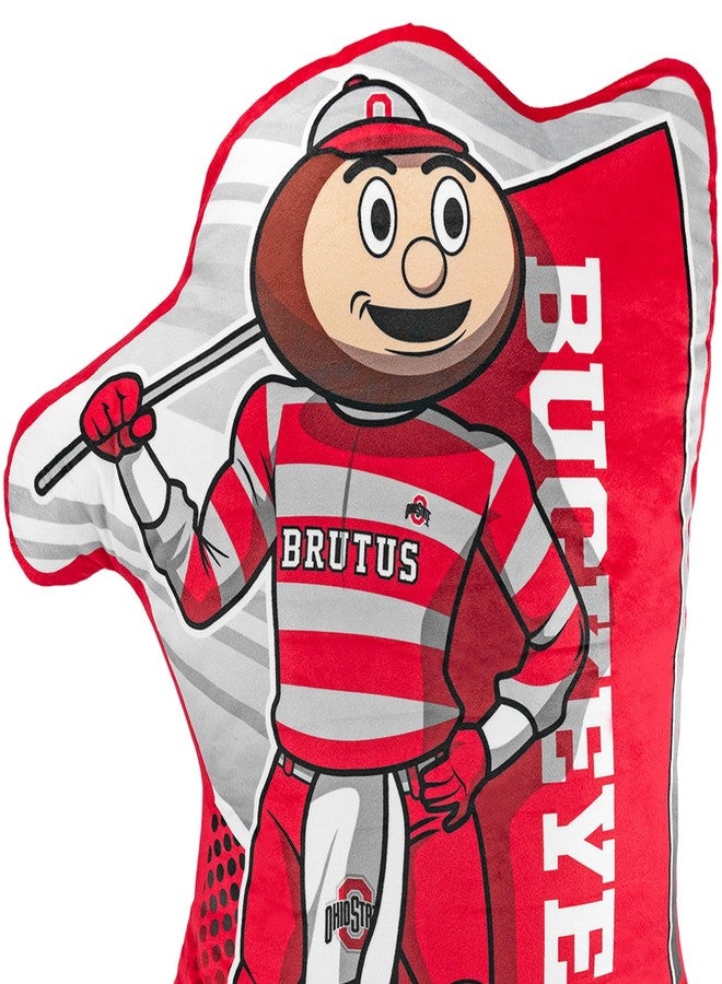 Bleacher Creatures Ohio State Brutus The Buckeye 24" Mascot Sideline Pal - Plush Toy - Image 4