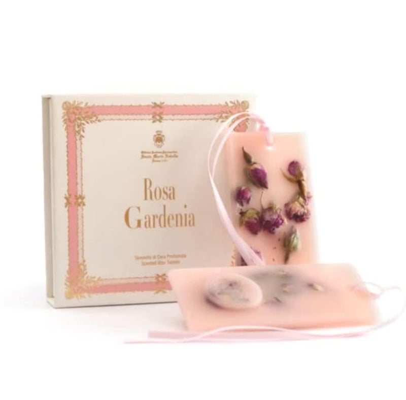 Santa Maria Novella Santa Maria Novella Rosa Gardenia Scented Wax Tablets White