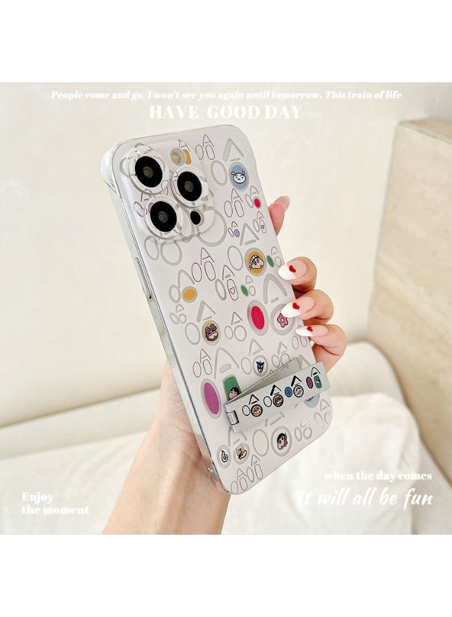 NIBEMINENT Sasuke Protective TPU Case Cover For iPhone 14 Pro, Haha Shin With Stand