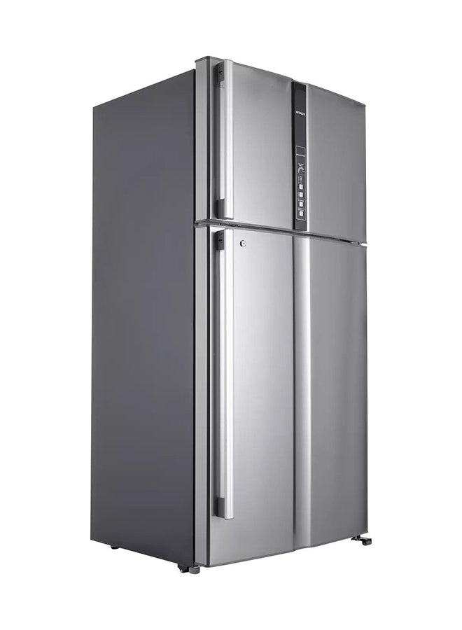 Hitachi 2-Door Top Freezer Refrigerator 600L (21.2 Cu.Ft.), Inverter Dual Fan Cooling, Selectable Mode Compartment, Triple Power Filter, Digital Temperature Control, Brilliant Silver – R-V805PS1KV-1BSL R-V805PS1KV-1BSL silver/ Brilliant silver - Image 4