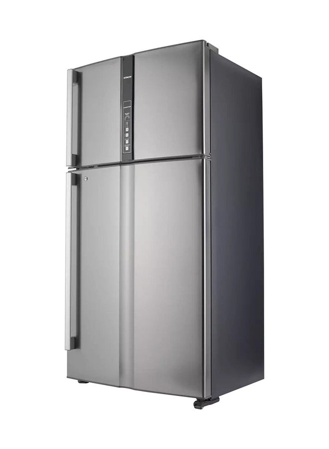 Hitachi 2-Door Top Freezer Refrigerator 600L (21.2 Cu.Ft.), Inverter Dual Fan Cooling, Selectable Mode Compartment, Triple Power Filter, Digital Temperature Control, Brilliant Silver – R-V805PS1KV-1BSL R-V805PS1KV-1BSL silver/ Brilliant silver - Image 3