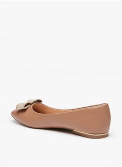 Celeste Women's Embellished Round Toe Ballerina Shoes  - Image 3