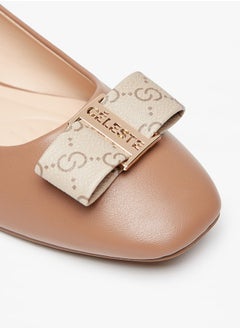 Celeste Women's Embellished Round Toe Ballerina Shoes  - Image 5