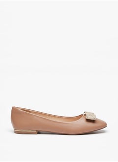 Celeste Women's Embellished Round Toe Ballerina Shoes  - Image 1