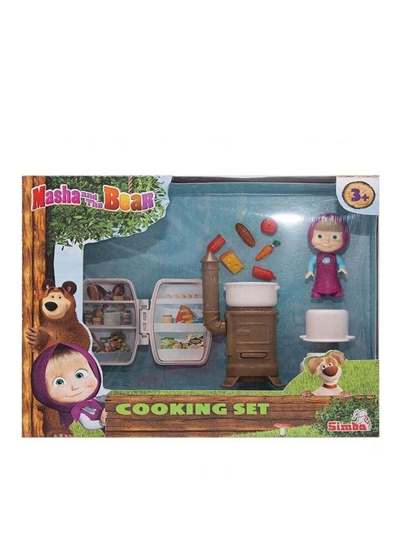 ماشا أند ذا بير مجموعة لعب صيد القوارب - Image 1