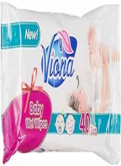 Viona new baby wet wipes - 40 pieces - pzsku/Z1594D74279B916145986Z/45/_/1717928862/9f6f857c-669f-4e43-a9aa-db8e528d753b