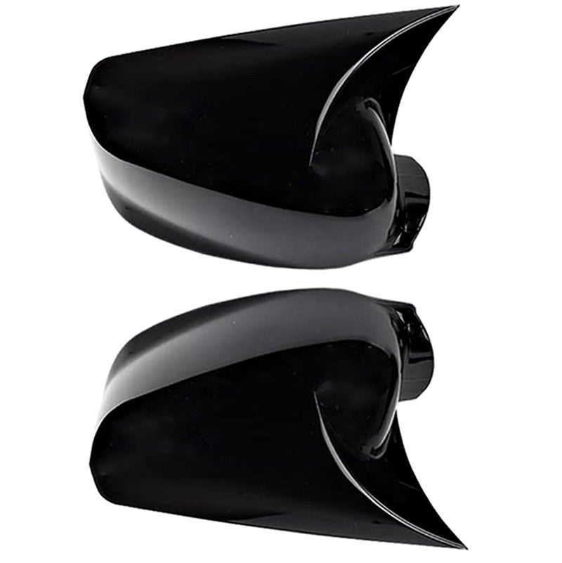 RAGBUSCLE 1 Pair ABS Wing Mirror Housing Covers Left Right Side Door Mirror Covers 20132017 Compatible with Honda Accord 9th NOT Include EXL EX Touring V6