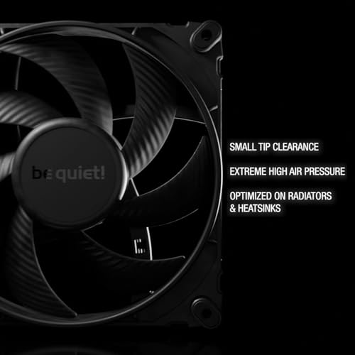 be quiet! Silent Wings 4 140mm PWM 1100 RPM Premium Low Noise Cooling Fan | 4-Pin | BL096 - Image 2