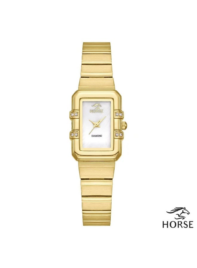 Horse Women's wristwatch, water-resistant, high quality, modern and stylish design, made of rust-resistant stainless steel. - Image 1