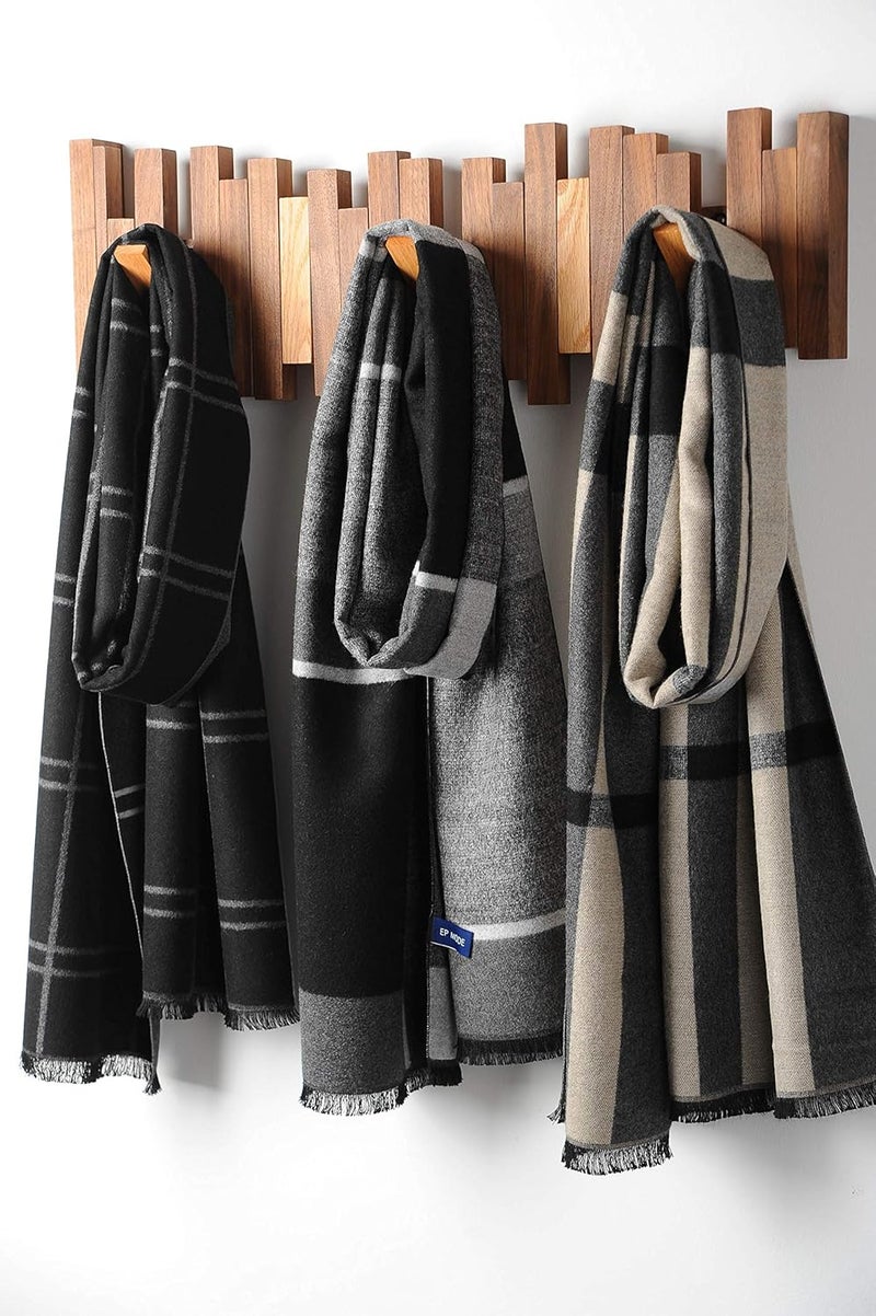 EP Mode Men's Winter Scarf, Cashmere Feel, Super Soft & Warm - Image 5
