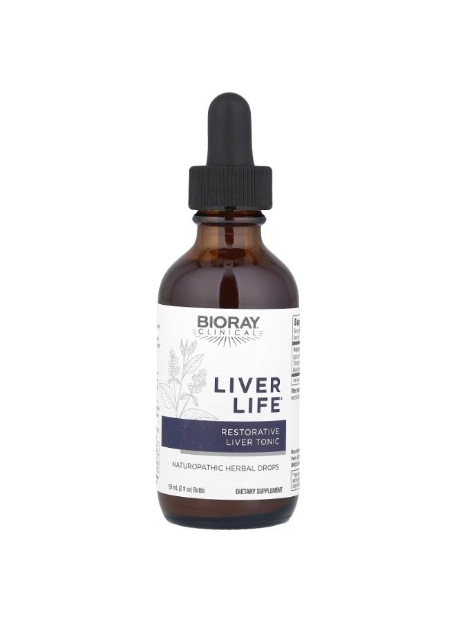 BIORAY Liver Life®, Restorative Liver Tonic, 2 fl oz (59 ml) - Image 2