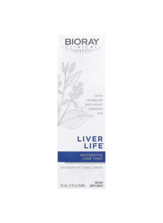 BIORAY Liver Life®, Restorative Liver Tonic, 2 fl oz (59 ml) - Image 1