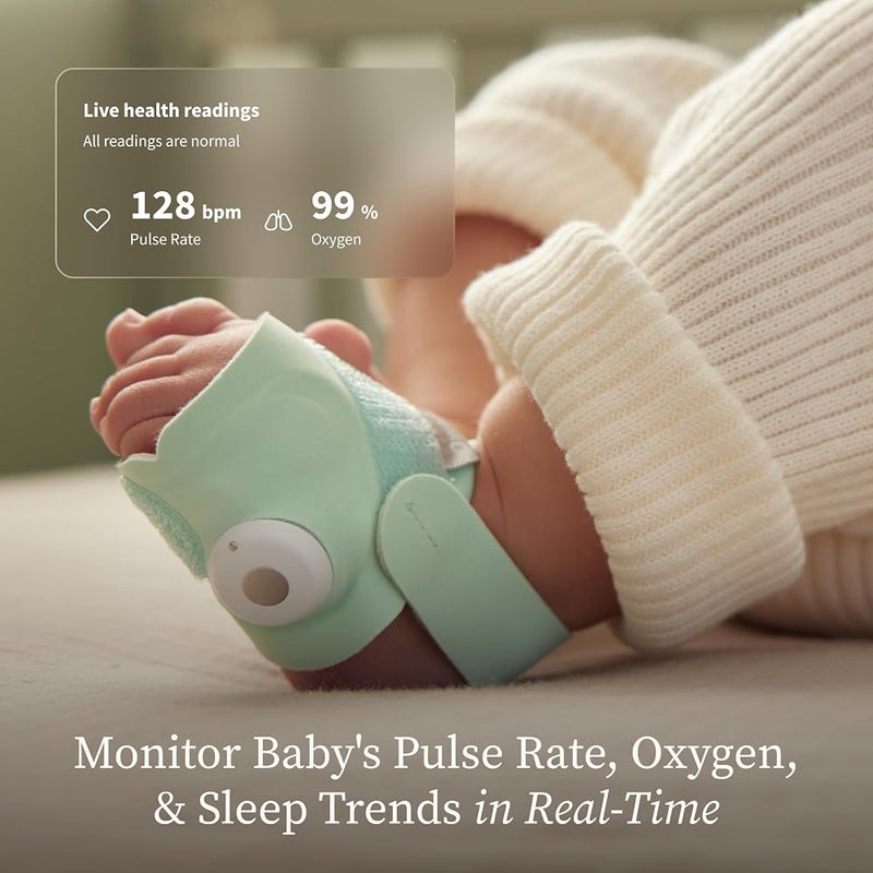Owlet Dream Sock - Smart Baby Monitor with Heart Rate and Average Oxygen O2 as Sleep Quality Indicators - Image 2