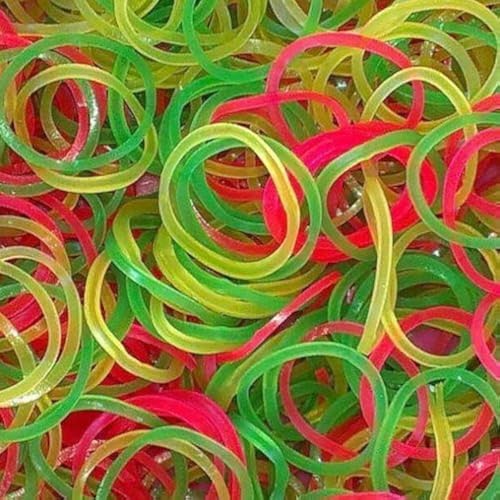 Foxmicro FOX MICRO (SET OF 500 PCS) Rubber Bands Bank Paper Bills Money Elastic Stretchable Bands General purpose rubber bands for home and bank or office use. - Image 1